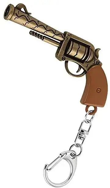 Fortnite Bronze Revolver Metal Keychain