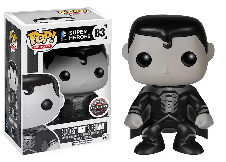 DC Comics Blackest Night Superman Funko Pop! Vinyl Figure #83