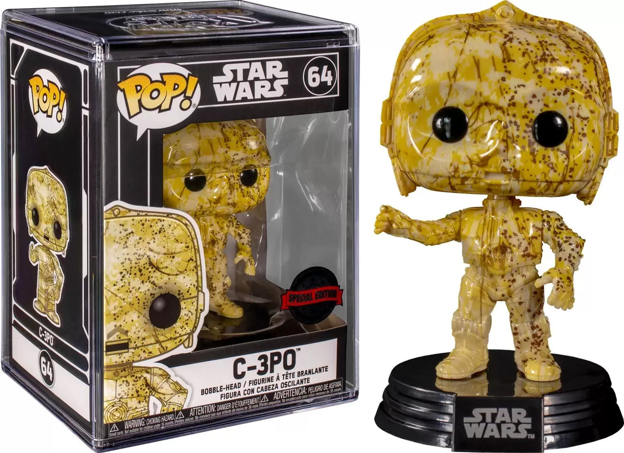 Star Wars Futura C-3PO Pop Vinyl Bobble-Head #64