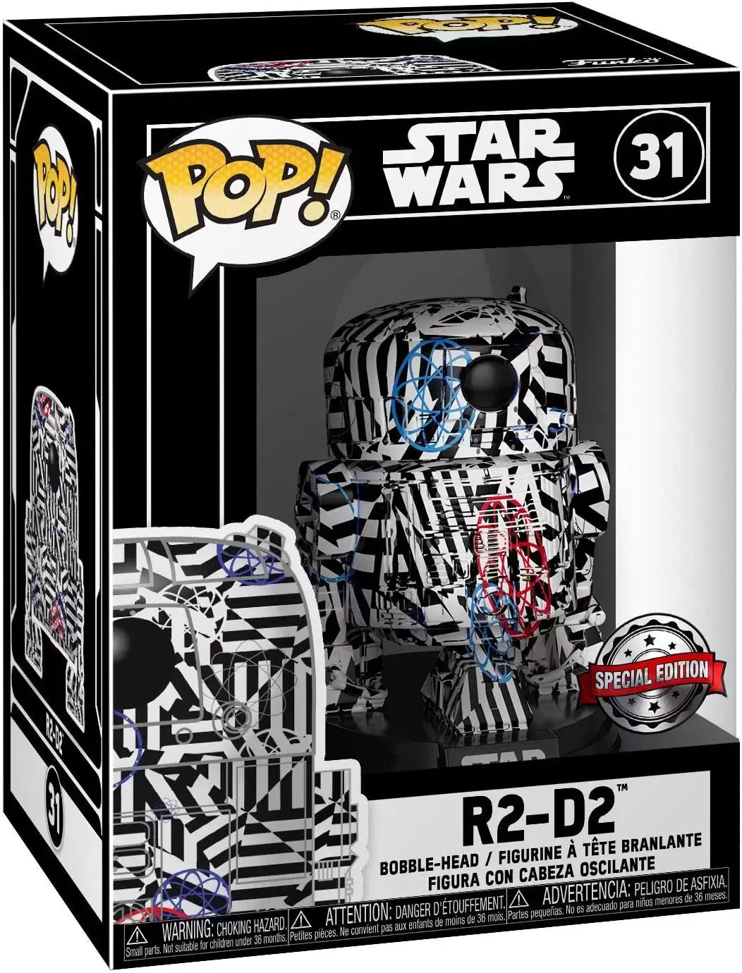Star Wars Futura R2-D2 Pop Vinyl Bobble-Head #31