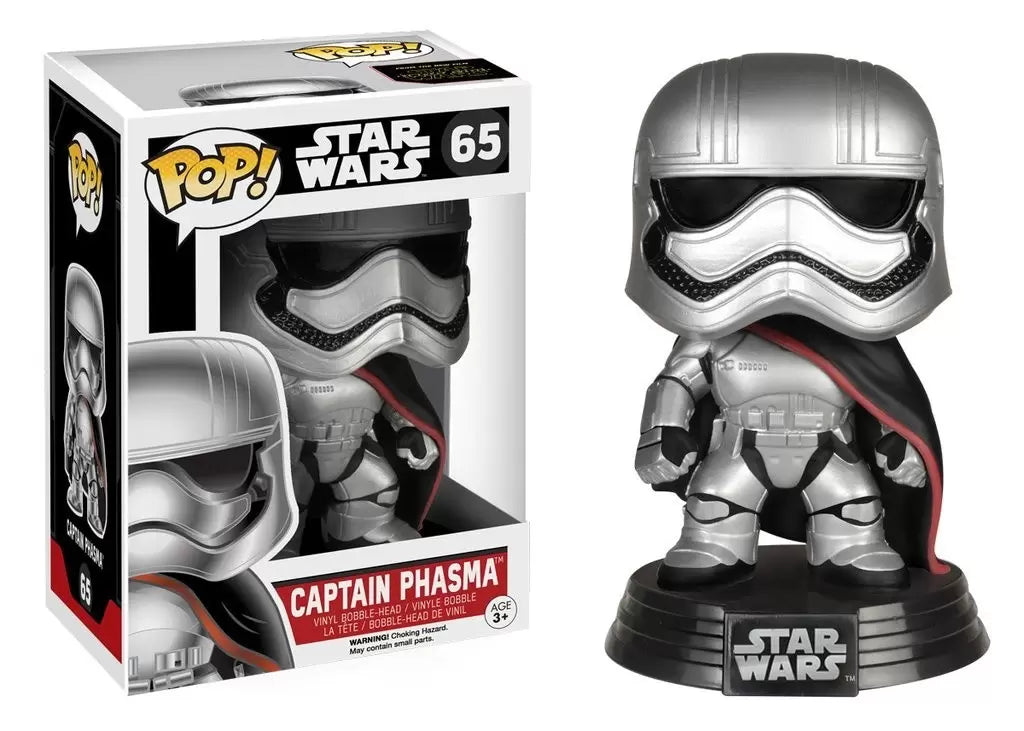 Star Wars The Last Jedi Captain Phasma Pop! Vinyl #65