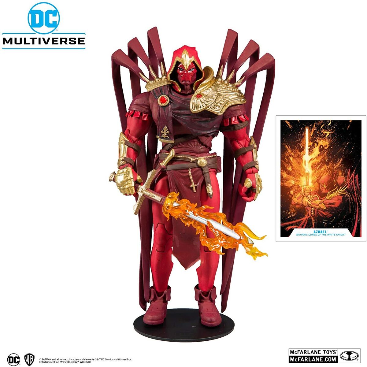 DC Comics White Knight Azrael DC Multiverse Action Figure