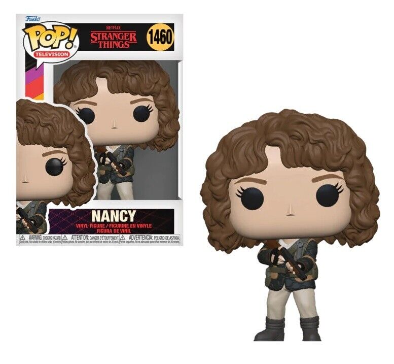 Stranger Things Nancy (Hunter) (With Shotgun) Funko Pop! Vinyl Figure #1460