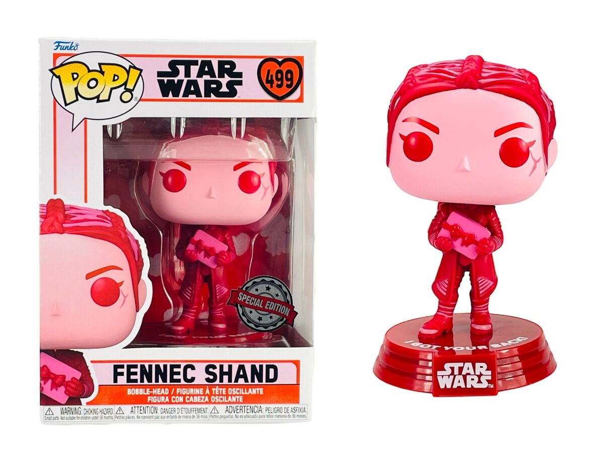 Star Wars Fennec Shand (Valentine's Edition) Funko Pop! Vinyl Figure #499