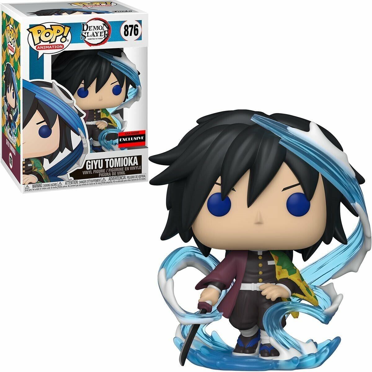 Demon Slayer Giyu Tomioka Funko Pop! Vinyl Figure #876