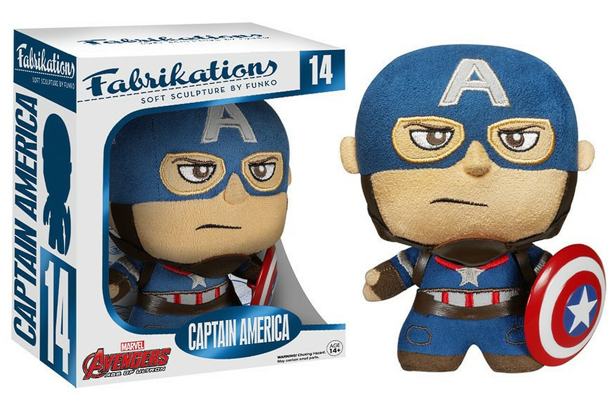 Marvel Captain America Funko Fabrikations Plush #14