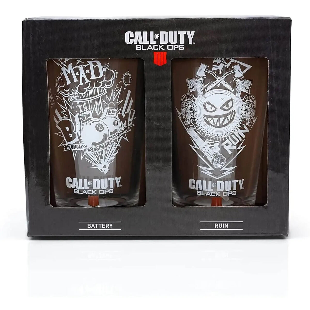Call of Duty Black Ops 4 - Set of 2 Drinking Glasses