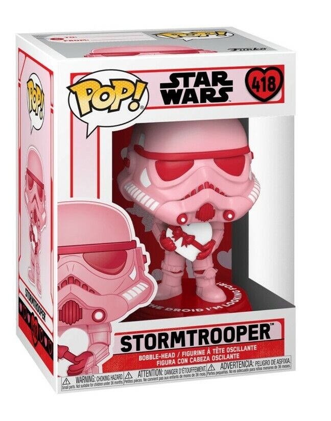 Star Wars Stormtrooper (Valentine's Edition) Funko Pop! Vinyl Figure #418