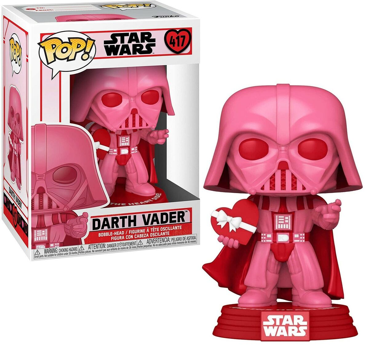 Star Wars Darth Vader (Valentine's Edition) Funko Pop! Vinyl Figure #417
