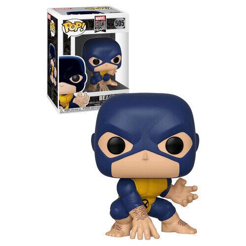 Marvel 80th Anniversary Beast (First Appearance) Funko Pop! Vinyl Figure #505