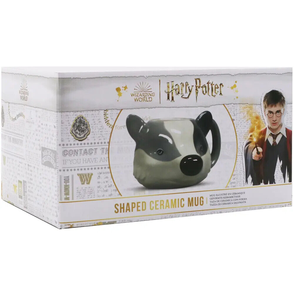 Harry Potter Hufflepuff Badger Shaped Mug