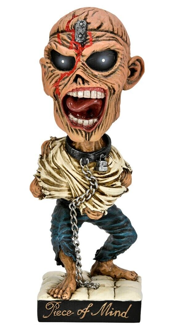 Iron Maiden Eddie "Piece Of Mind" 8 Inch NECA Head Knocker