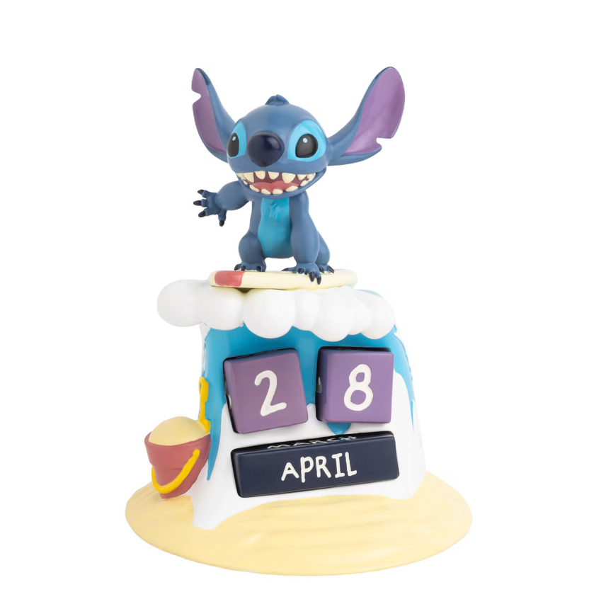 Lilo & Stitch Stitch Surfer 3D Perpetual Calendar