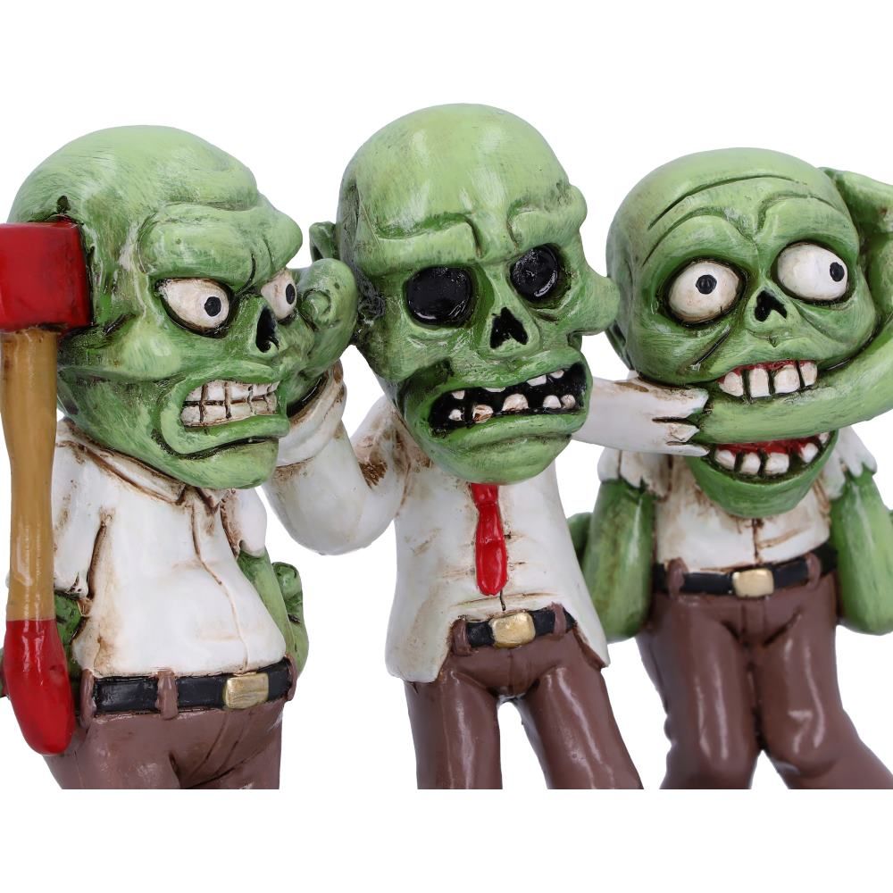 Three Wise Zombies 15.5cm Figurine