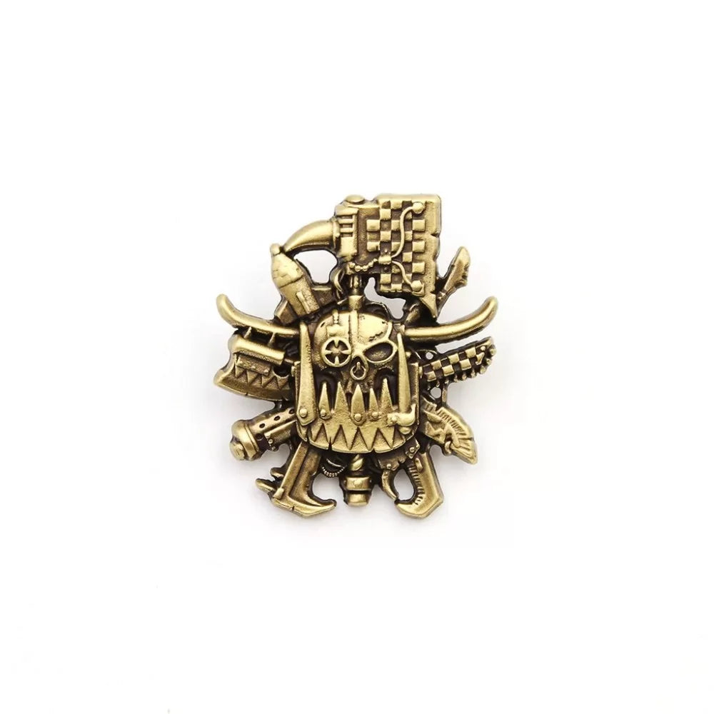 Warhammer 40,000 Ork Artifact Pin Badge