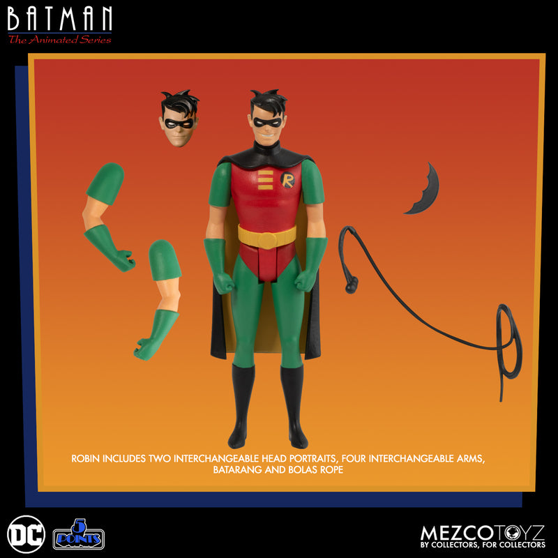 DC Comics Batman Animated Series Robin 5 point Action Figure