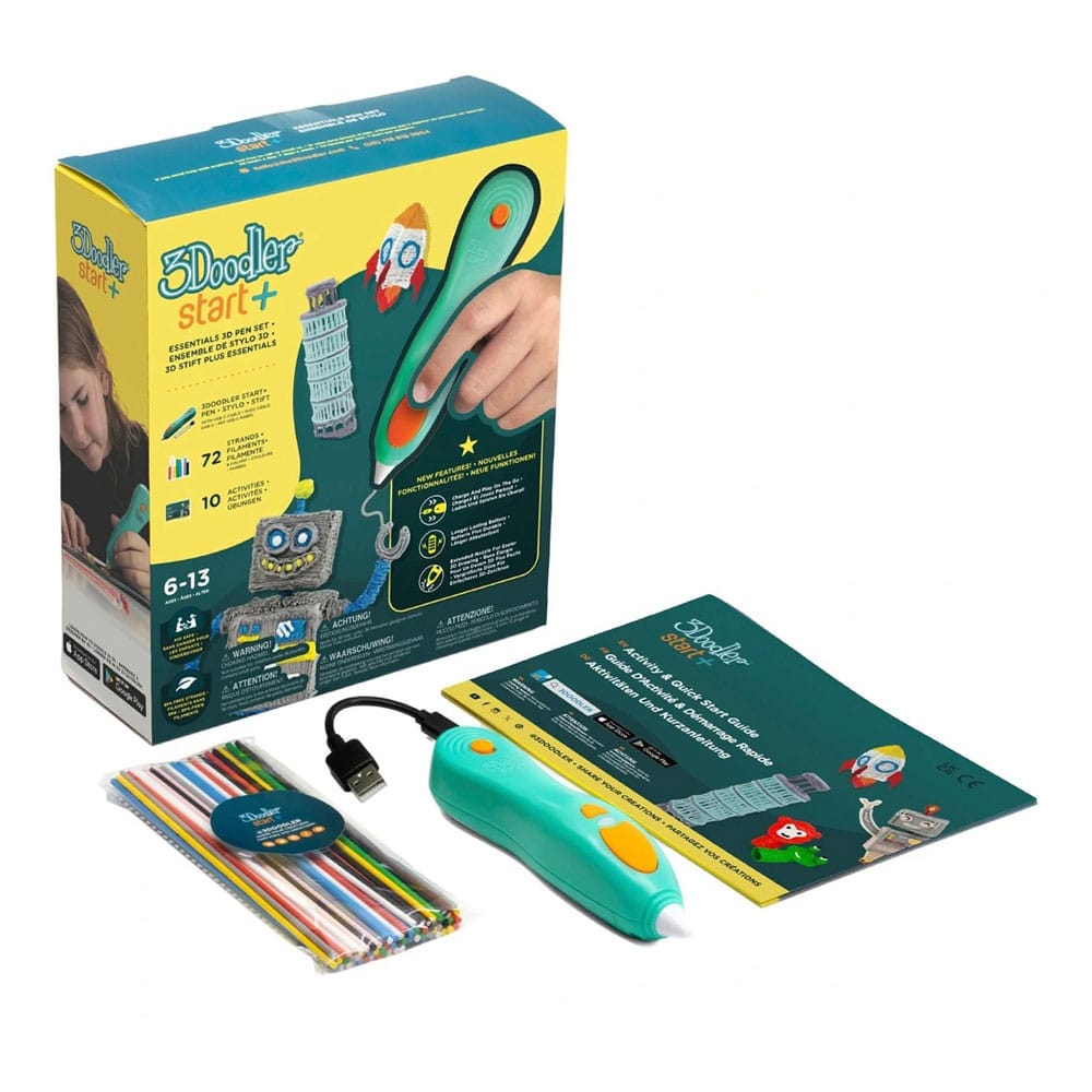 3Doodler 3D Pen Start+ Essentials Set
