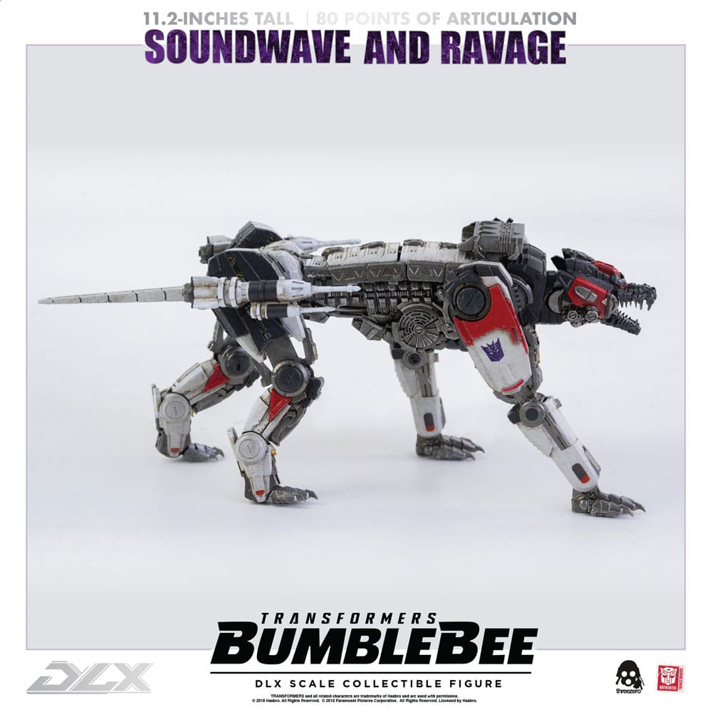 Transformers Bumblebee DLX Soundwave & Ravage 28 cm 1/6 Action Figure 2-Pack
