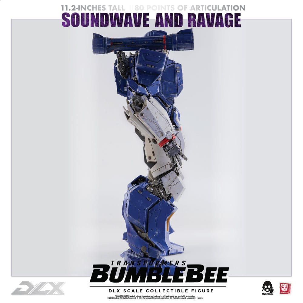 Transformers Bumblebee DLX Soundwave & Ravage 28 cm 1/6 Action Figure 2-Pack