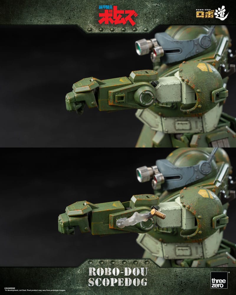 Armored Trooper Votoms Robo-Dou Scopedog 15 cm Action Figure