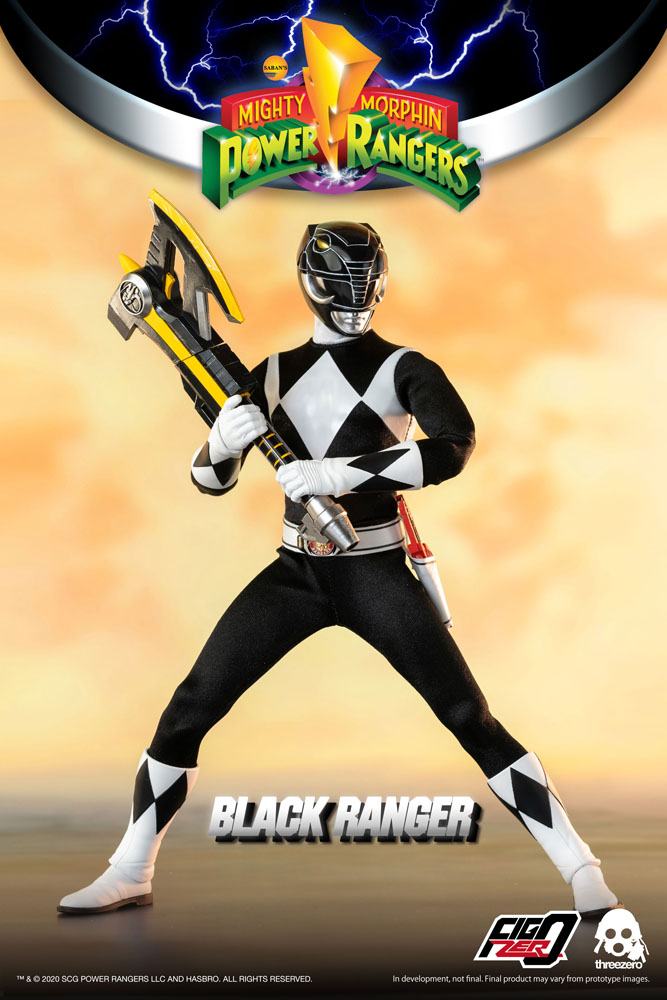Mighty Morphin Power Rangers Black Ranger 30cm 1/6 Scale Action Figure