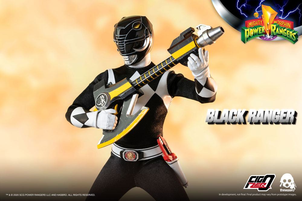 Mighty Morphin Power Rangers Black Ranger 30cm 1/6 Scale Action Figure