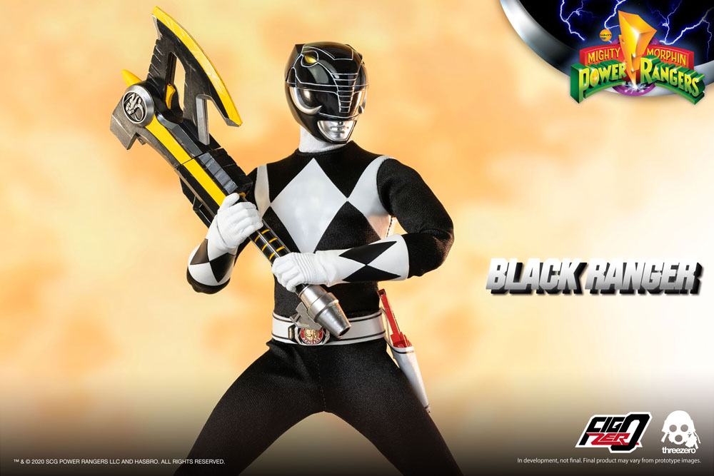 Mighty Morphin Power Rangers Black Ranger 30cm 1/6 Scale Action Figure