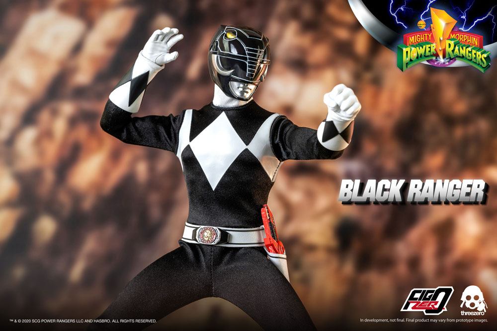 Mighty Morphin Power Rangers Black Ranger 30cm 1/6 Scale Action Figure