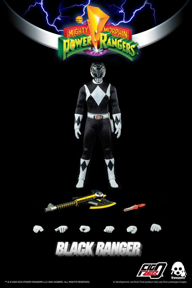 Mighty Morphin Power Rangers Black Ranger 30cm 1/6 Scale Action Figure