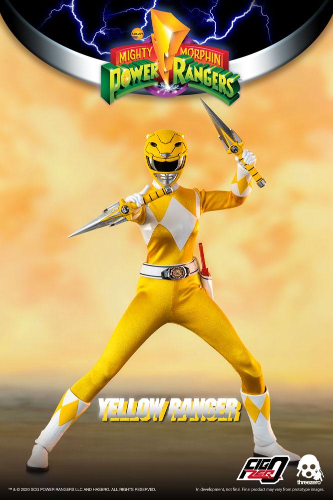 Mighty Morphin Power Rangers Yellow Ranger 30cm 1/6 Scale Action Figure