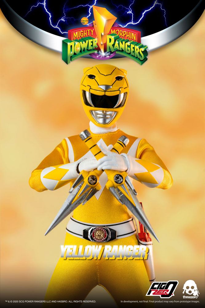 Mighty Morphin Power Rangers Yellow Ranger 30cm 1/6 Scale Action Figure