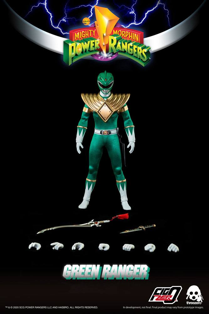 Mighty Morphin Power Rangers Green Ranger 30cm 1/6 Scale Action Figure