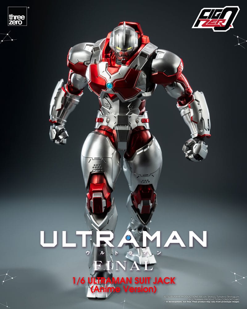 Ultraman Final FigZero Ultraman Suit Jack Anime Version 35 cm 1/6 Action Figure