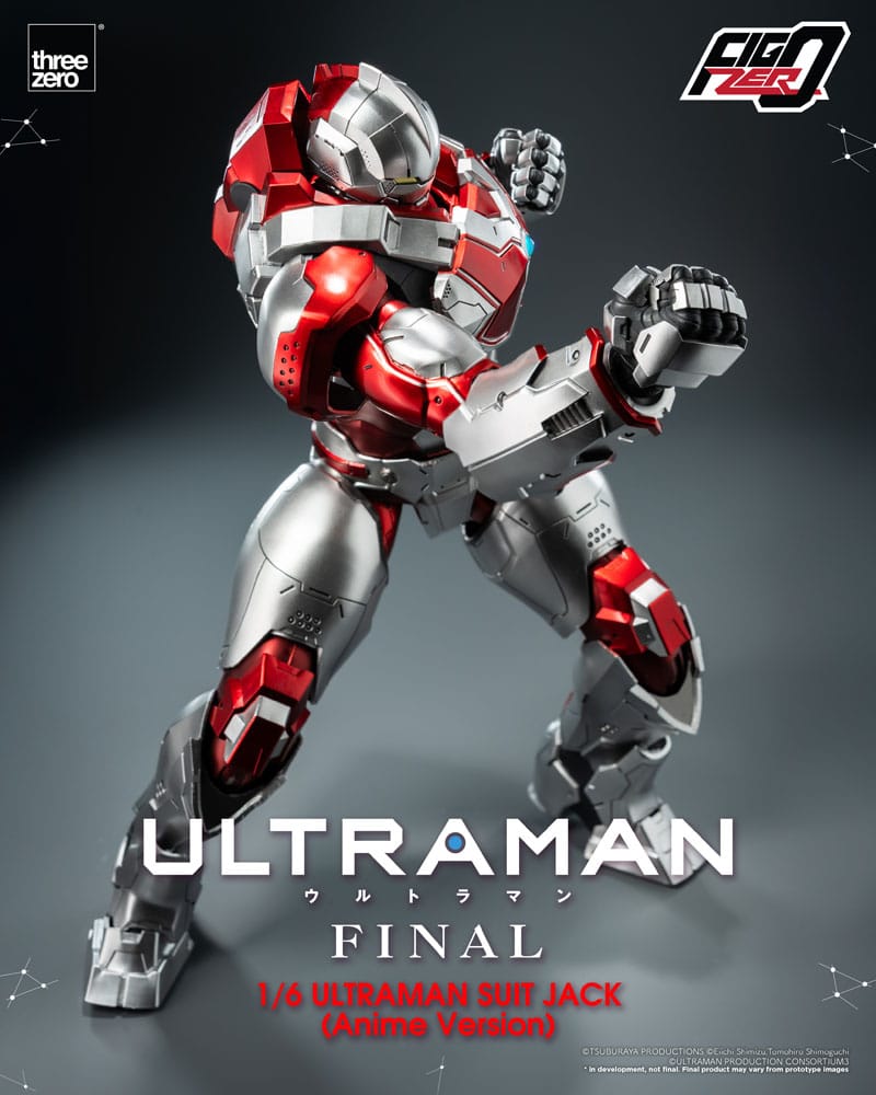 Ultraman Final FigZero Ultraman Suit Jack Anime Version 35 cm 1/6 Action Figure
