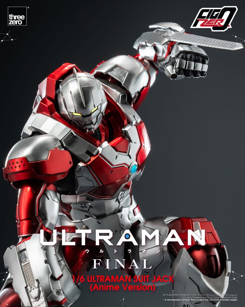 Ultraman Final FigZero Ultraman Suit Jack Anime Version 35 cm 1/6 Action Figure