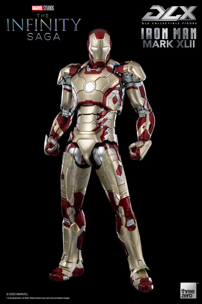 Marvel Infinity Saga Iron Man Mark 42 17cm 1/12 Scale DLX Action Figure