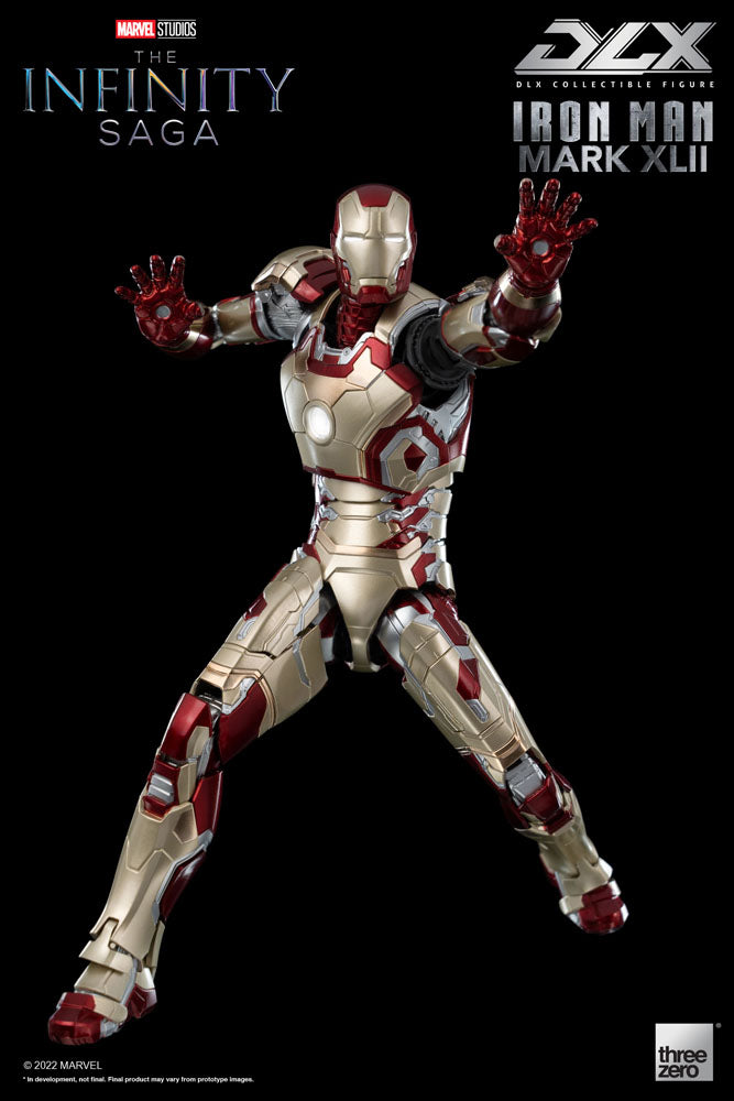 Marvel Infinity Saga Iron Man Mark 42 17cm 1/12 Scale DLX Action Figure