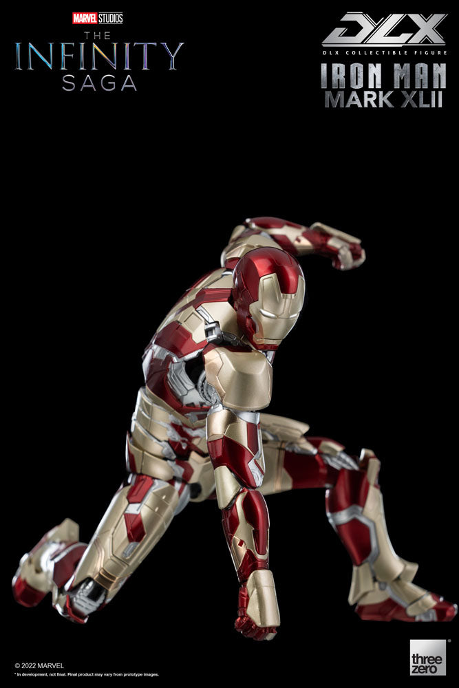 Marvel Infinity Saga Iron Man Mark 42 17cm 1/12 Scale DLX Action Figure