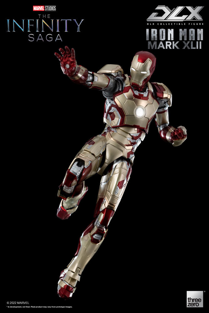 Marvel Infinity Saga Iron Man Mark 42 17cm 1/12 Scale DLX Action Figure