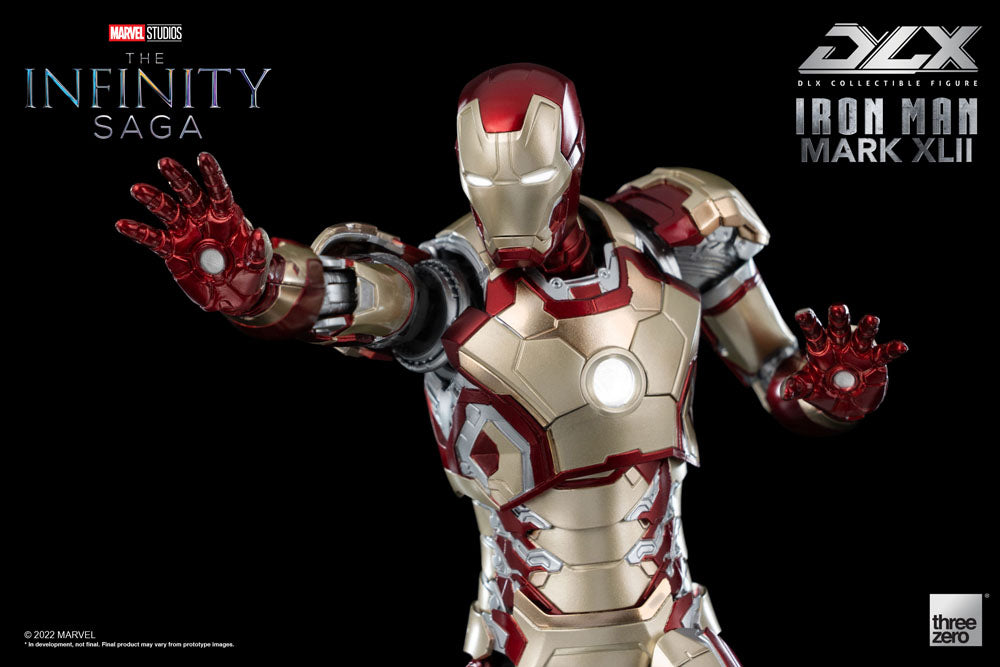 Marvel Infinity Saga Iron Man Mark 42 17cm 1/12 Scale DLX Action Figure