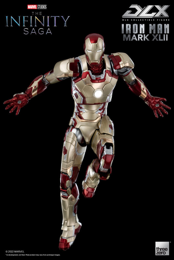 Marvel Infinity Saga Iron Man Mark 42 17cm 1/12 Scale DLX Action Figure