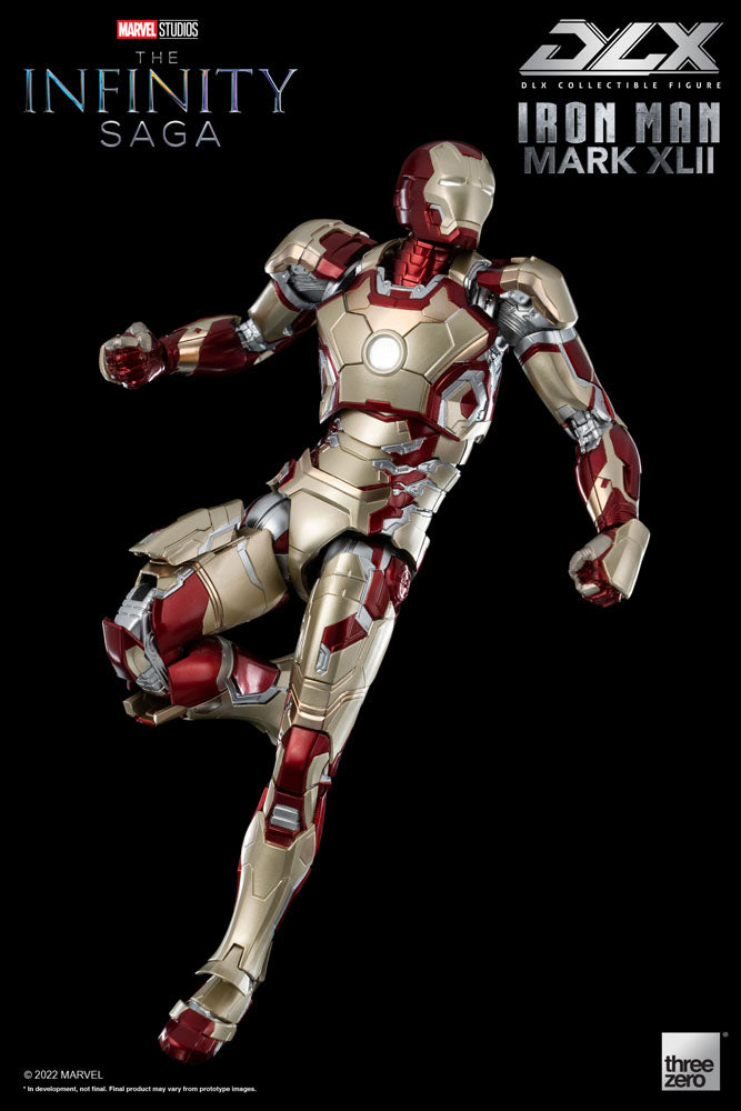 Marvel Infinity Saga Iron Man Mark 42 17cm 1/12 Scale DLX Action Figure