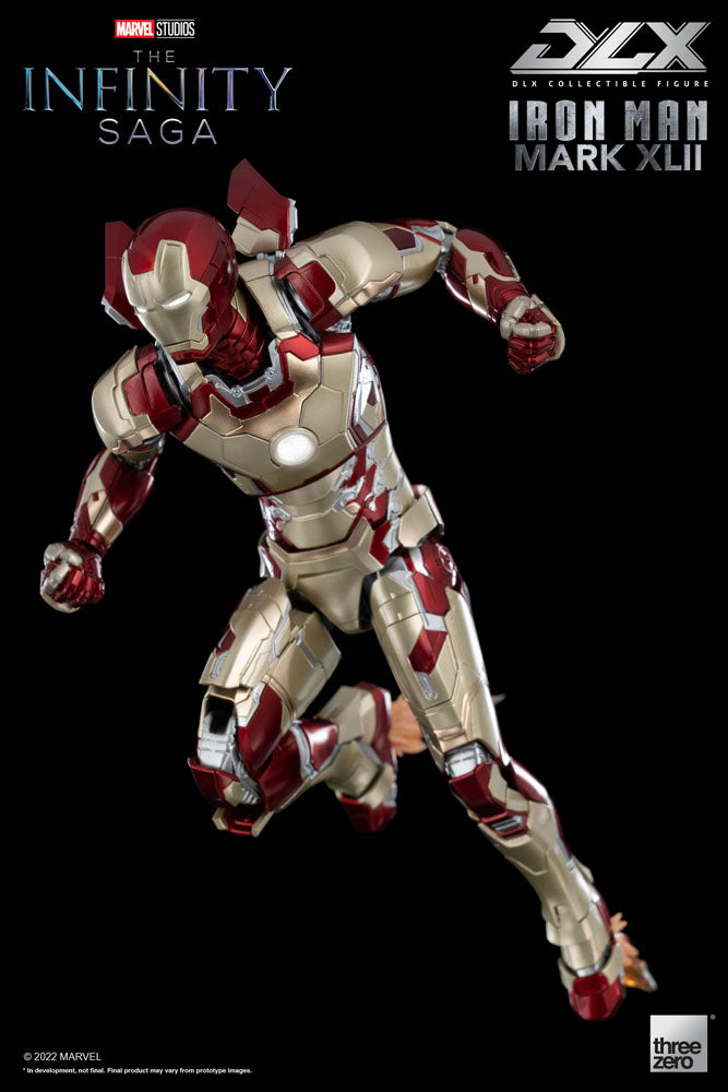 Marvel Infinity Saga Iron Man Mark 42 17cm 1/12 Scale DLX Action Figure