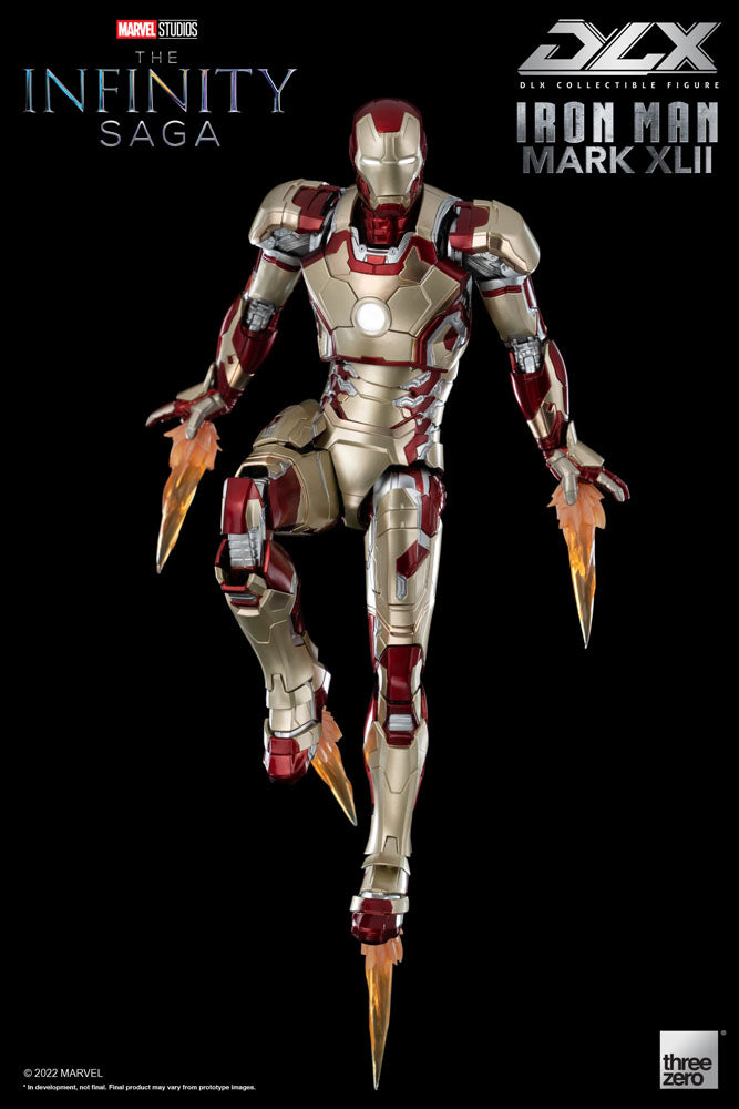 Marvel Infinity Saga Iron Man Mark 42 17cm 1/12 Scale DLX Action Figure