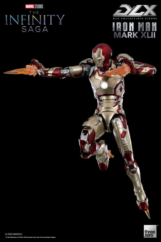 Marvel Infinity Saga Iron Man Mark 42 17cm 1/12 Scale DLX Action Figure