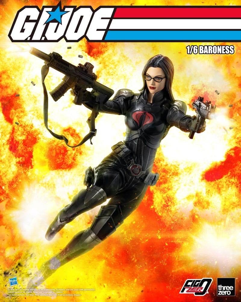 G.I. Joe FigZero Baroness 30 cm 1/6 Action Figure