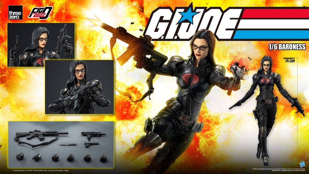G.I. Joe FigZero Baroness 30 cm 1/6 Action Figure