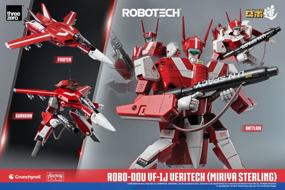 Robotech ROBO-DOU VF-1J Veritech (Miriya Sterling) 20 cm Action Figure