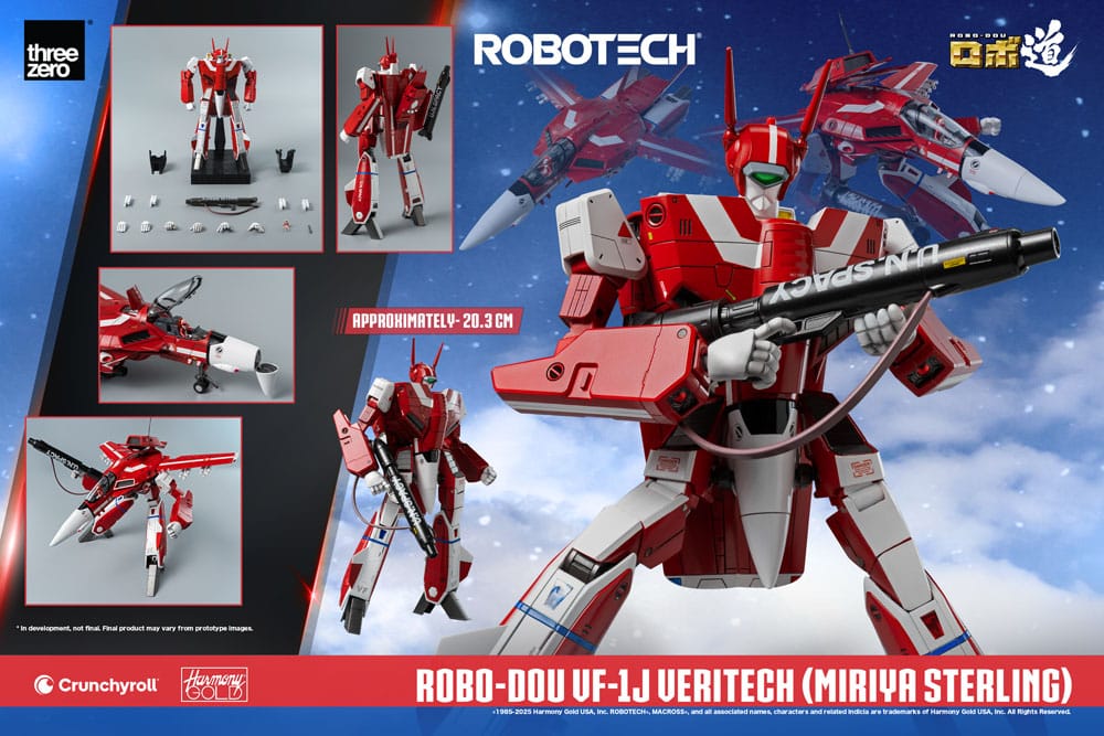 Robotech ROBO-DOU VF-1J Veritech (Miriya Sterling) 20 cm Action Figure