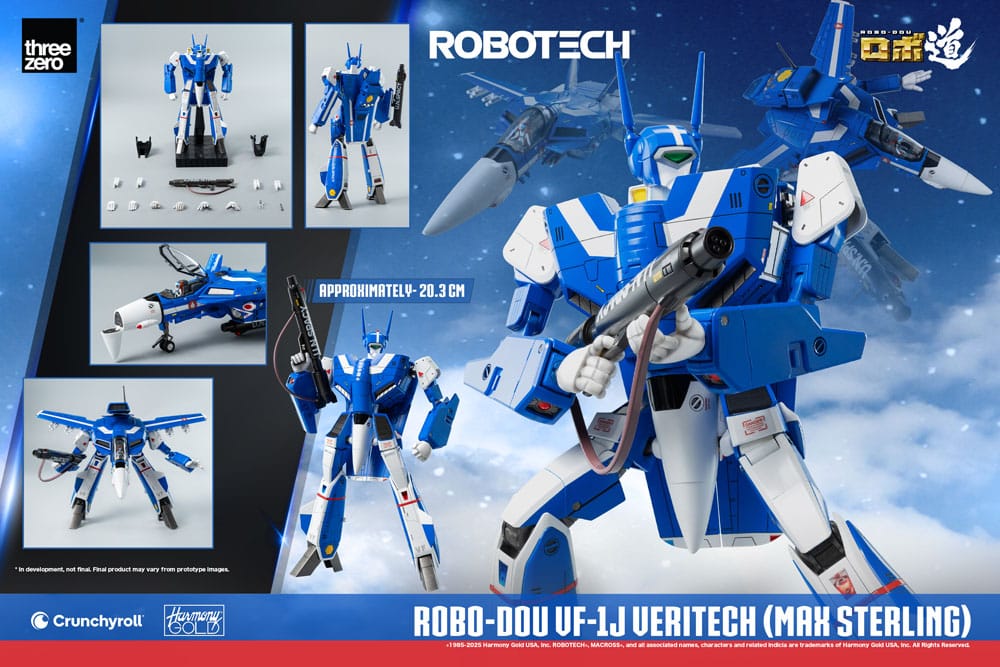 Robotech ROBO-DOU VF-1J Veritech (Max Sterling) 20 cm Action Figure